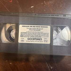 Rudolph The RedNosed Reindeer VHS 1992 Goodtimes Entertainment Christmas Classic